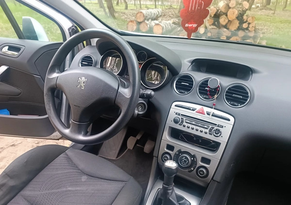 Peugeot 308 cena 9500 przebieg: 163158, rok produkcji 2007 z Grudziądz małe 379